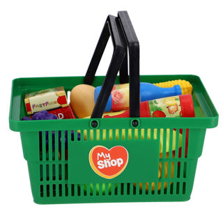 Mein Shop Einkaufskorb 18-teilig