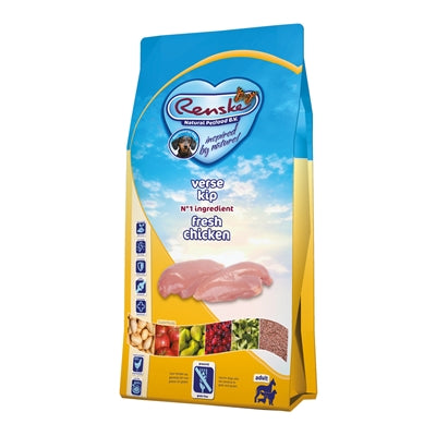 Renske Super Premium Huhn für Erwachsene, getreidefrei, hypoallergen
