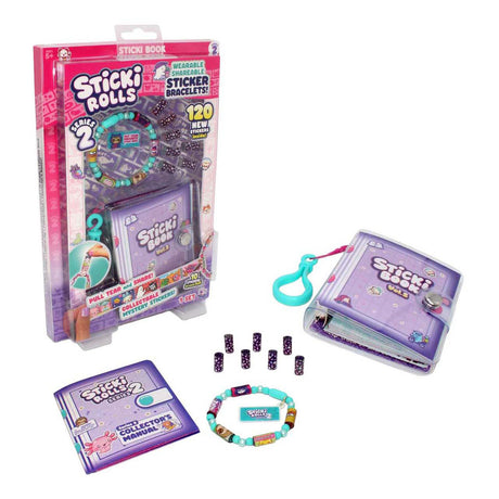 Sticki Rolls Stickerbuch Welle 2 – Stickerbuch für Kinder – Sammeln.