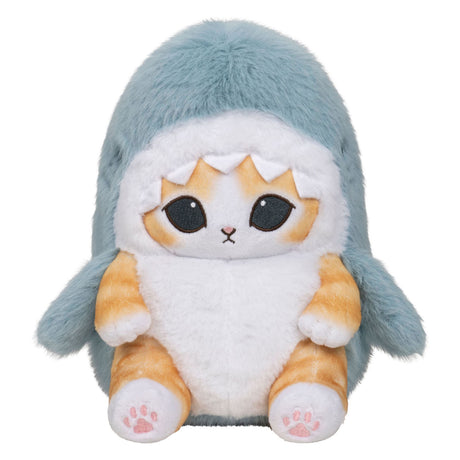 Jazwares mofusand - premium pluche knuffel haai 20cm