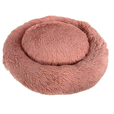 Sazzz Hundebett flauschig altrosa