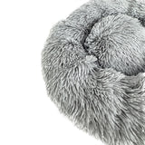 Sazzz Hundebett flauschig hellgrau