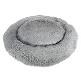 Sazzz Hundebett flauschig hellgrau