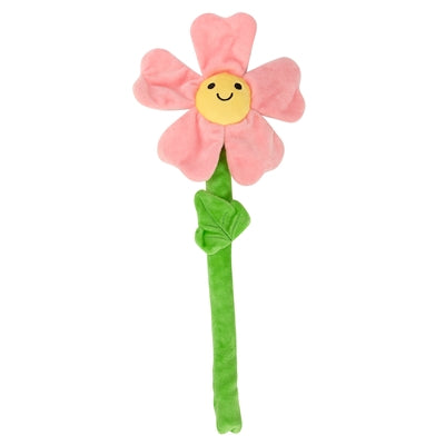 Fofos Crinkle-Blume rosa mit Seilstiel