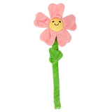 Fofos Crinkle-Blume rosa mit Seilstiel