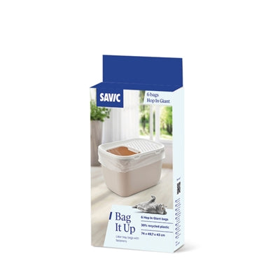 Savic Bag It Up Hop im riesigen Katzenstreubeutel