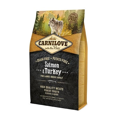 Carnilove Lachs-Truthahn ausgewachsener großer Rasse
