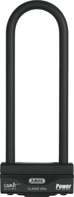 Abus Motorradschloss Bügelschloss - Granit™ Power 58 - Sicherheitsstufe 18 - Art-4 für Motorräder geeignet
