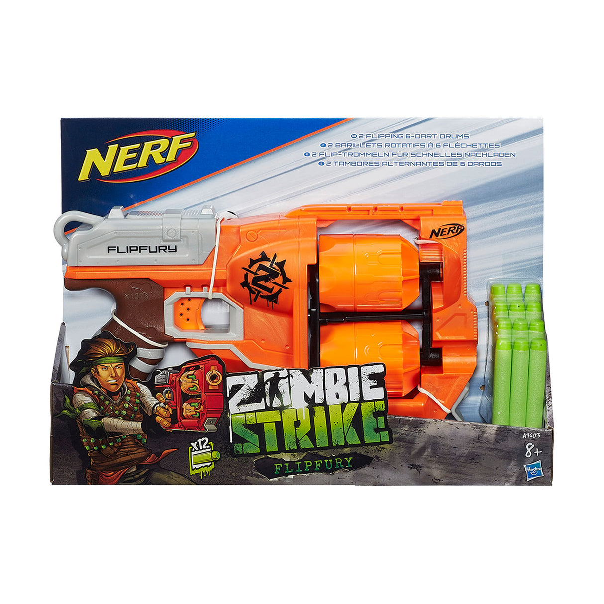 Nerf Zombie Strike Flip Fury