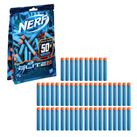 Nerf Elite 2.0 Nachfüllpack – mit 50 offiziellen Elite 2.0 Darts – Elite Darts