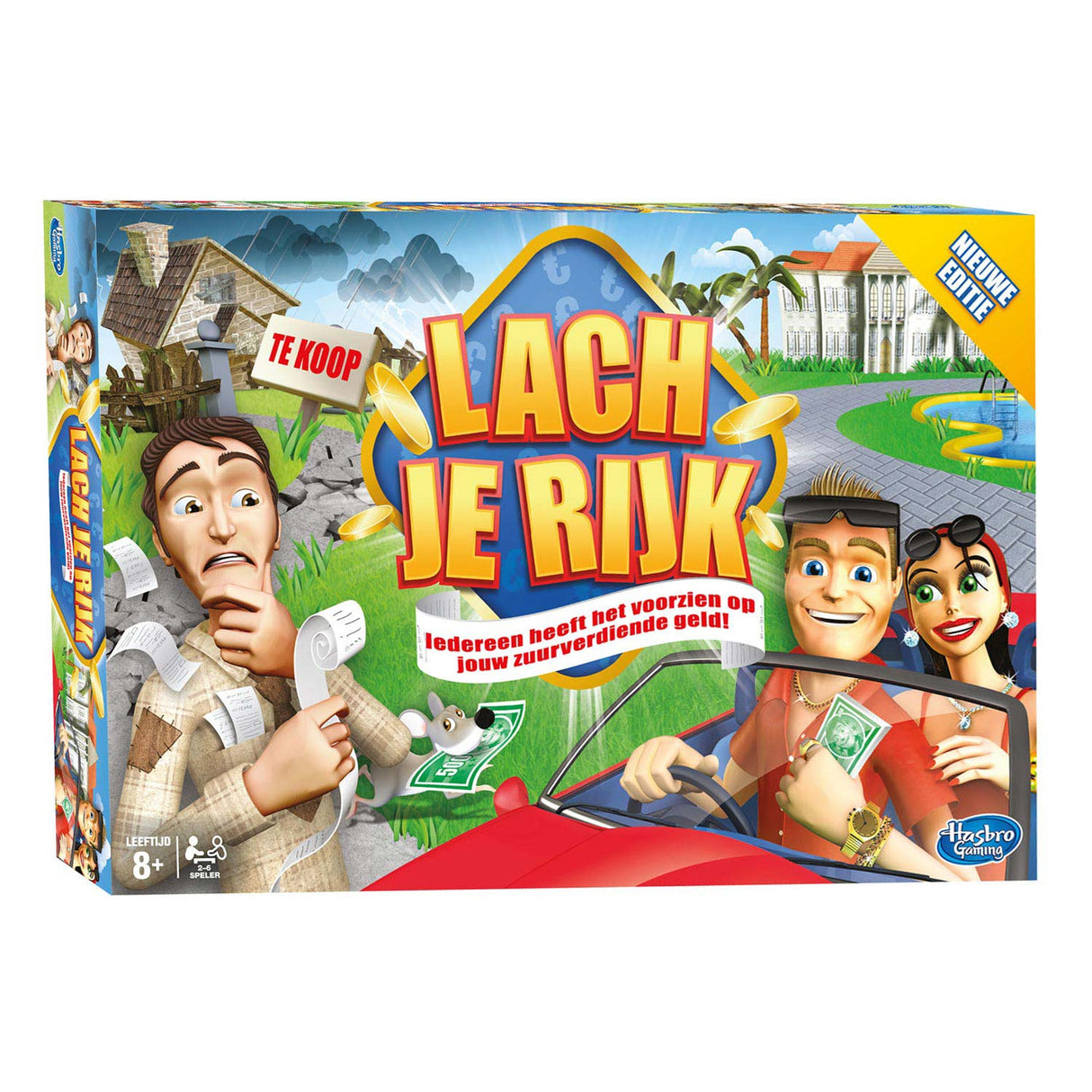 Hasbro Brettspiel Laugh Rich
