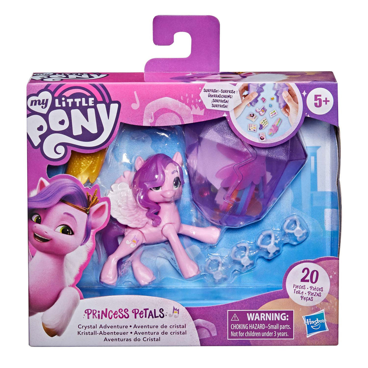 Hasbro mein kleiner Ponyfilm Kristal Adventures Blütenblätter