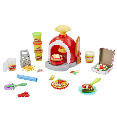 Play-doh Pizzaofen-Spielset – Modelliermasse – inklusive 6 Töpfe – Basteln für Kinder