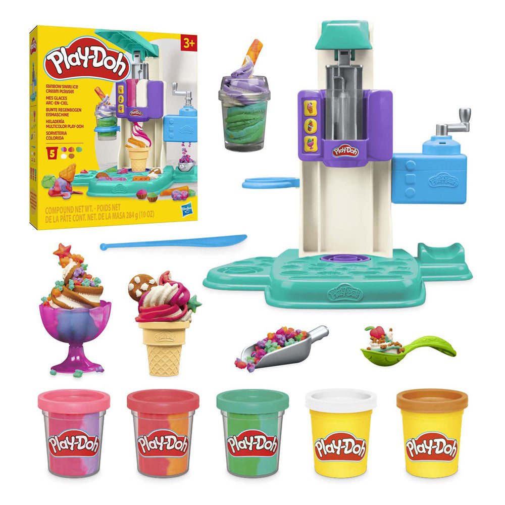 Play-Doh Regenbogen-Eismaschine-Spielset