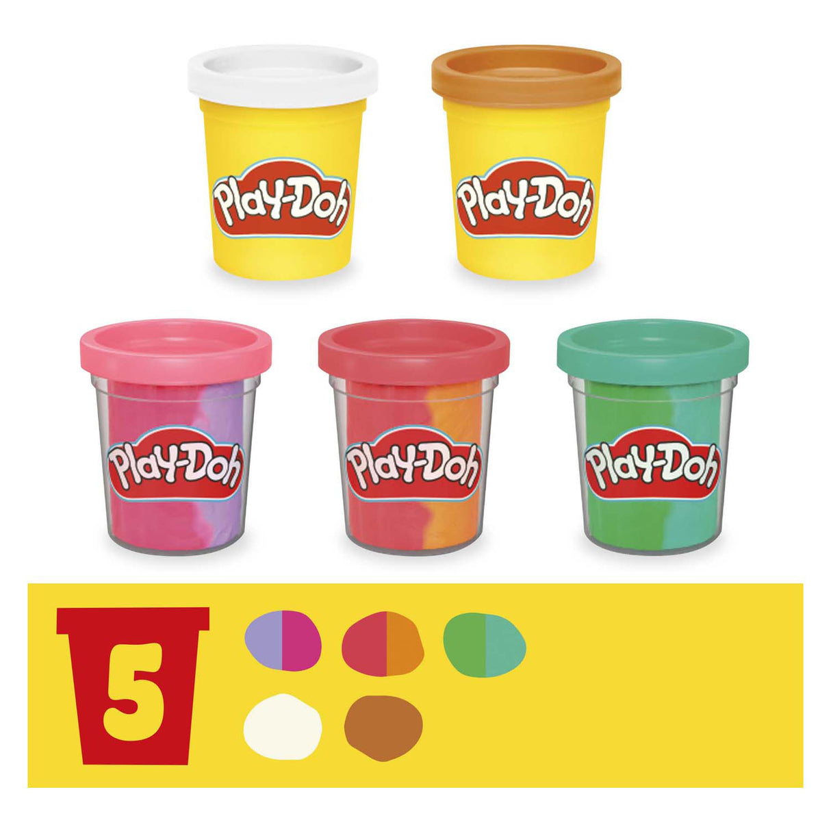 Play-Doh Regenbogen-Eismaschine-Spielset