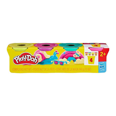 Play-Doh, leuchtende Farben, 4er-Pack, neu | 4 Stück