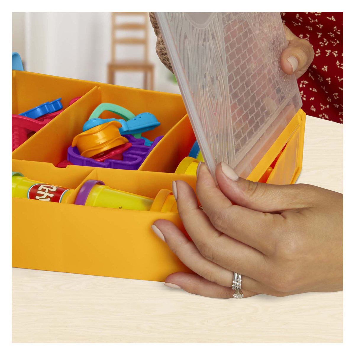 Aufbewahrungsset mit Play-Doh-Fantasietieren – 8 Tontöpfe
