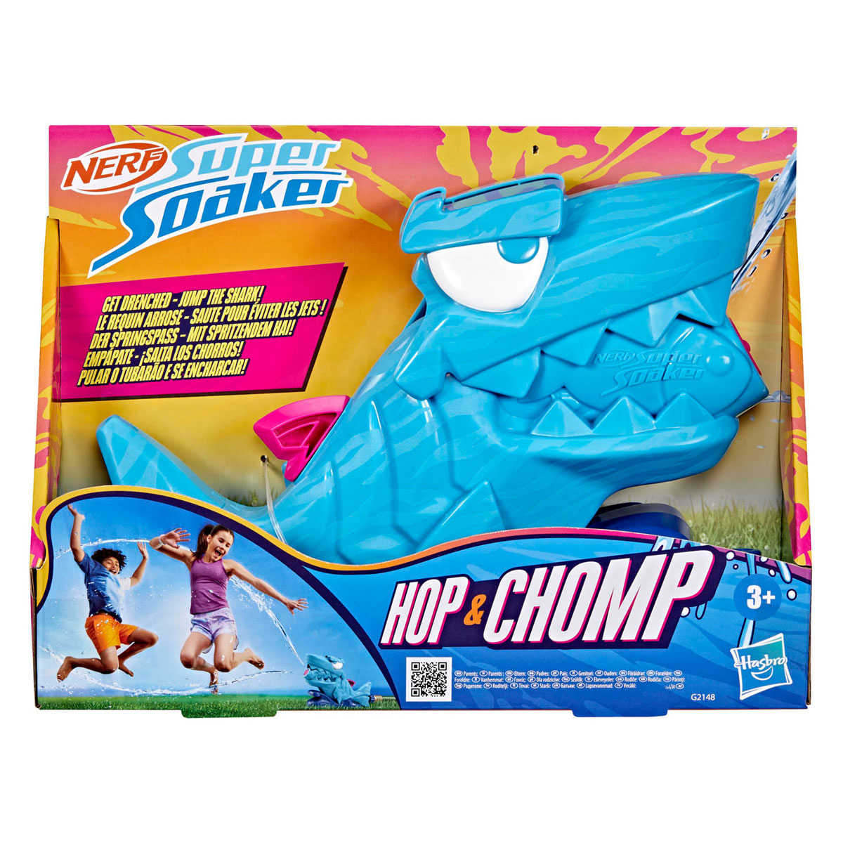 Super Soaker Nerf Hop und Chomp
