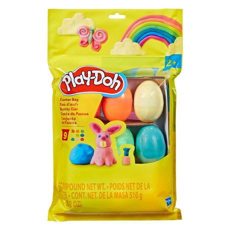 Play-doh -paastasje, 9 eieren, uitdeelcadeautjes en knutselspeelgoed voor kinderen