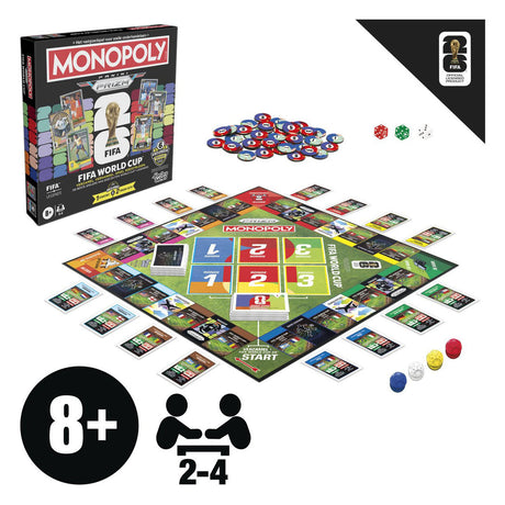 Monopoly Panini Prizm Fifa World Cup – Brettspiel