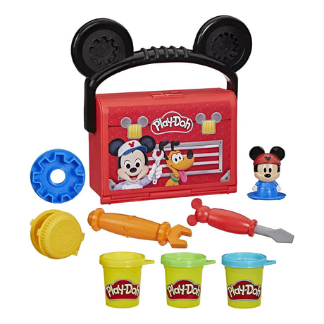 Play-Doh Disney Junior Garage Travel, Mickey-Spielzeug