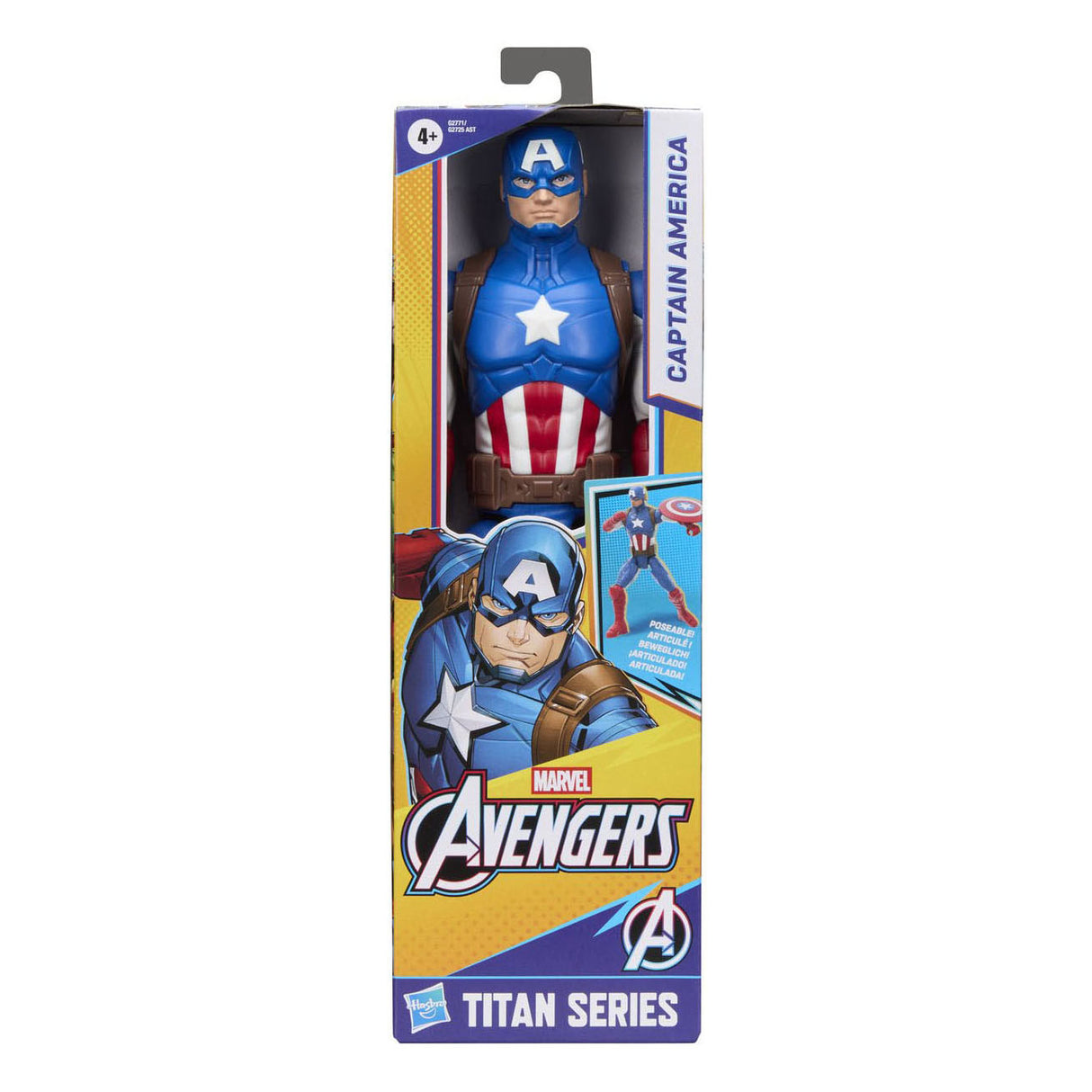 Hasbro Marvel Avengers Titan Series Captain America Spielfigur