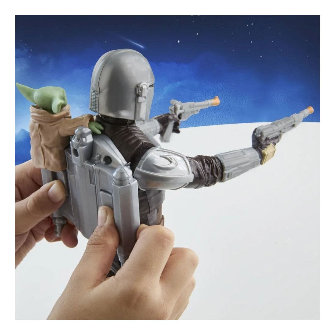 Star Wars The Mandalorian und Grogu Bounty Blaster Figur