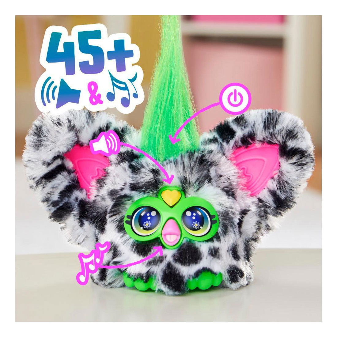 Hasbro Furby Furblets Moo-Boo interaktives Plüschtier