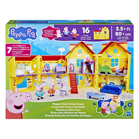 Hasbro Peppa Wutz Peppas großes Familienhaus – 16-tlg.