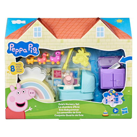 Peppa pig evies kinderkamer - speelset