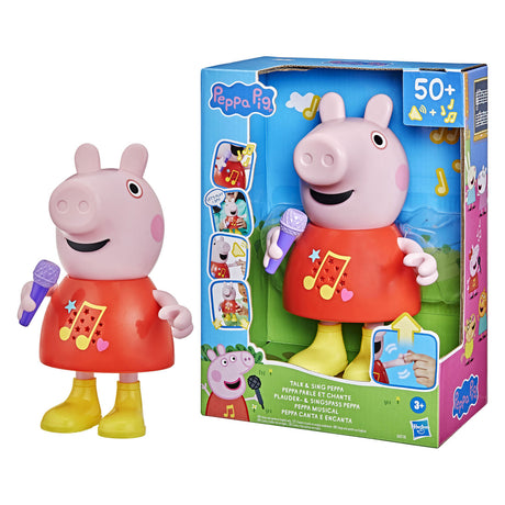 Hasbro peppa pig praat en zing interactief figuur
