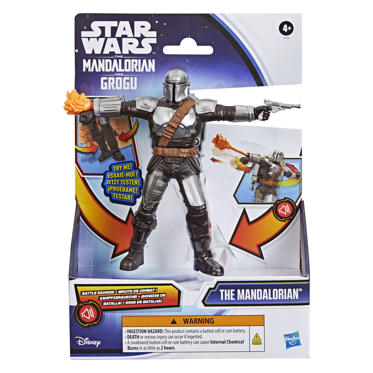 Star wars actionverse deluxe mandalorian speelfiguur