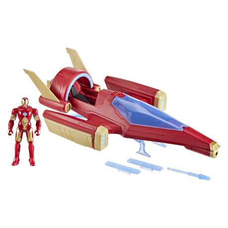 Hasbro Avengers, epische Heldenserie, Iron Man Repulsor Blast Battle Jet