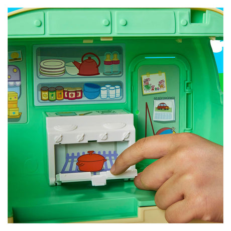 Peppa Wutz Wohnwagen mit drei kleinen Schweinchen – 9-tlg.