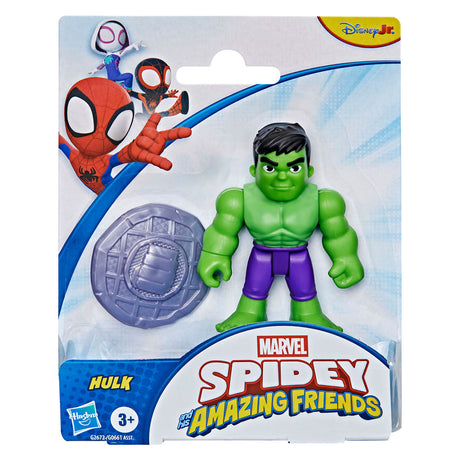 Hasbro marvel spidey and his amazing friends hulk speelfiguur