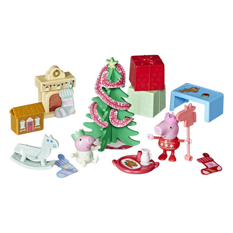 Peppa pig peppa en evie - adventskalender