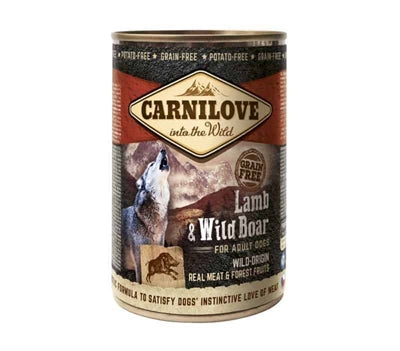 Carnilove Hundelamm-Wildschweinkonserven