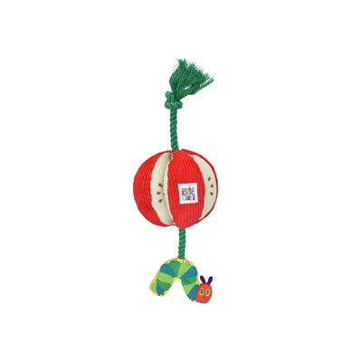 Eric Carle Plüschraupe Nie genug Apfel mit Zahnseide