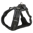 Trixie Hundegeschirr Premium Flexmesh breite Brust schwarz