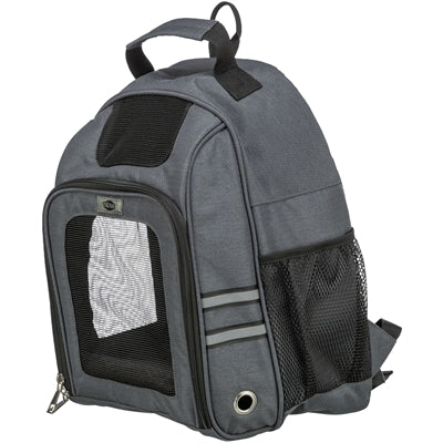 Trixie Hundetaschenrucksack dann grau
