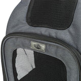 Trixie Hundetaschenrucksack dann grau