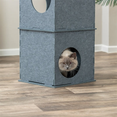 Trixie Katzenhaus Turm Nele Filzgrau