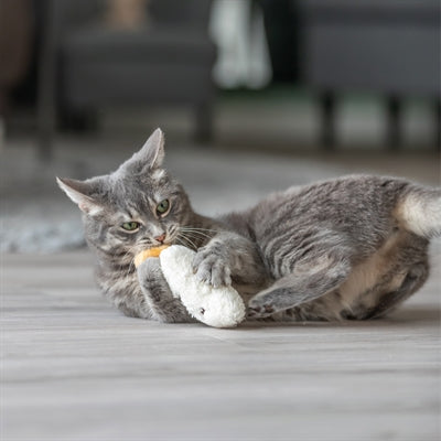 Trixie Schlafgesicht mit Katzenminze-Plüsch sortiert