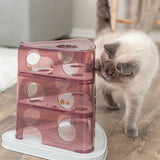 Trixie Katzenaktivitäts-Käseturm aus Kunststoff
