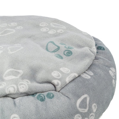 Trixie Hundebett Jimmy Soft rund hellgrau