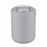 Wenko 1064897 - afvalemmer brasil s 2 liter grijs | 2 stuks