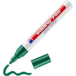 Lackmarker Edding 750 Round Point grün