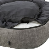 Trixie Vital Hundebett Lennox rund grau