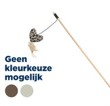 Trixie Katzenstab Herz Holz Baumwolle mit Katzenminze Katzenminze