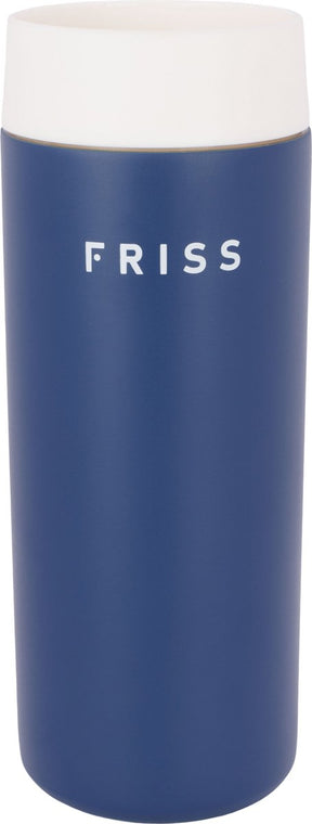 Friss Reisebecher Edelstahl 350ml blau